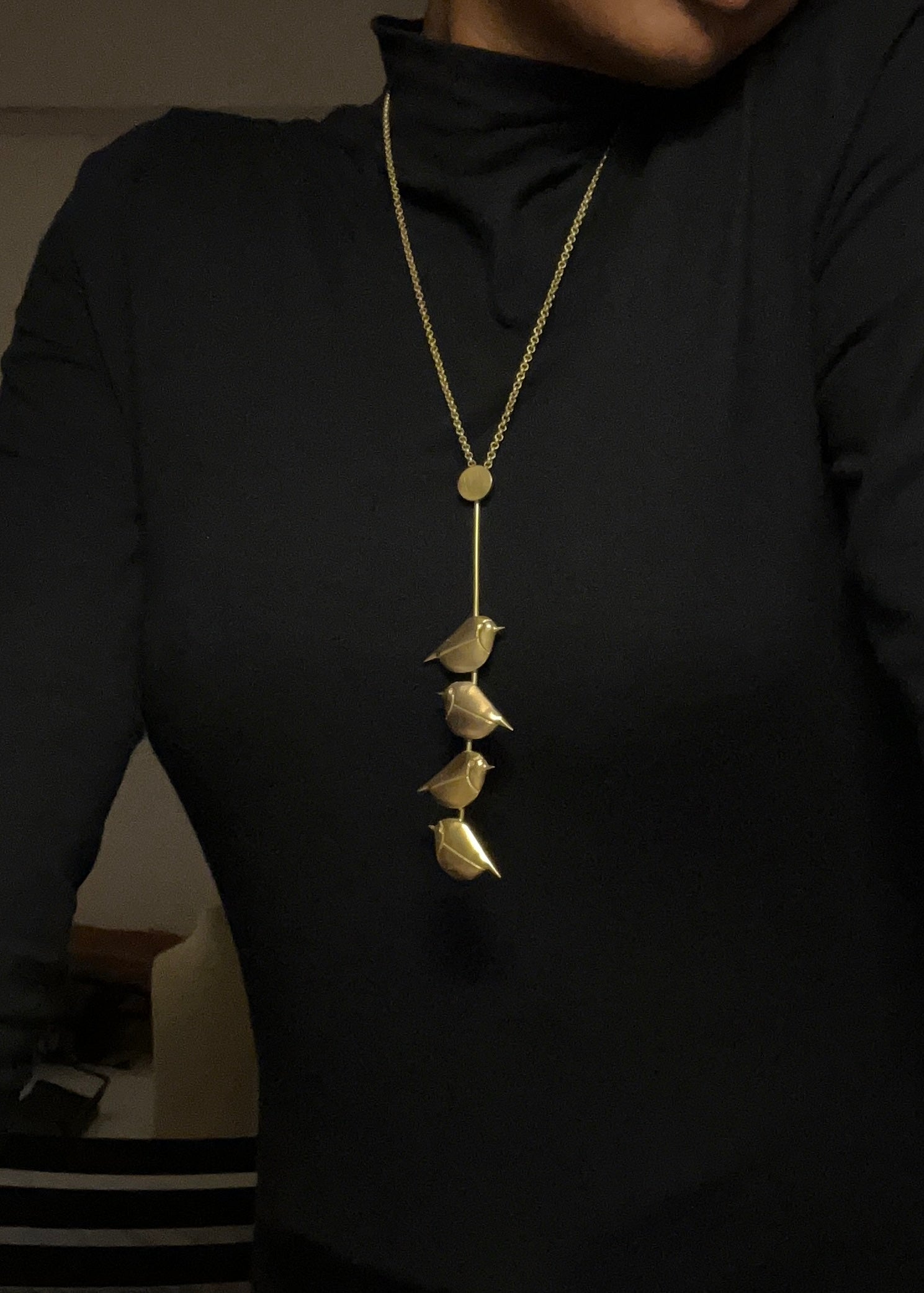 Vertical Mina Pendant