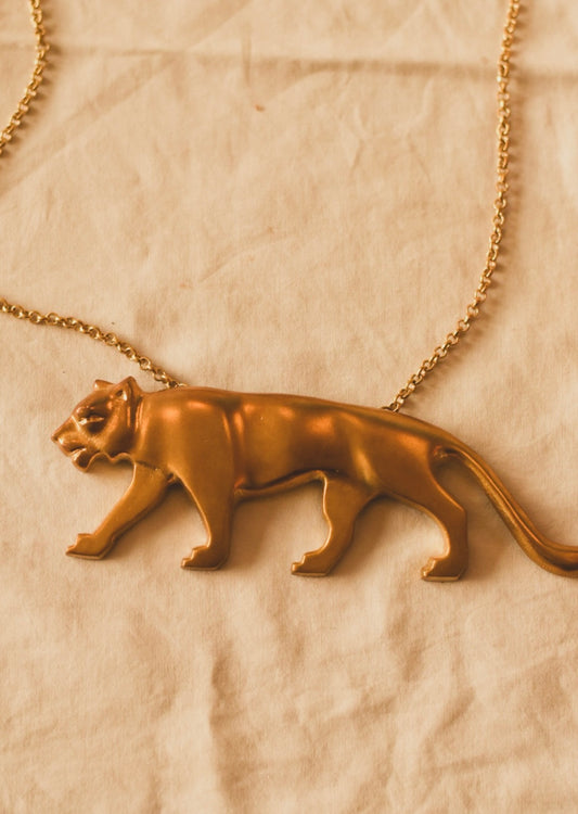 Baghini – Fierce Grace Panther Necklace