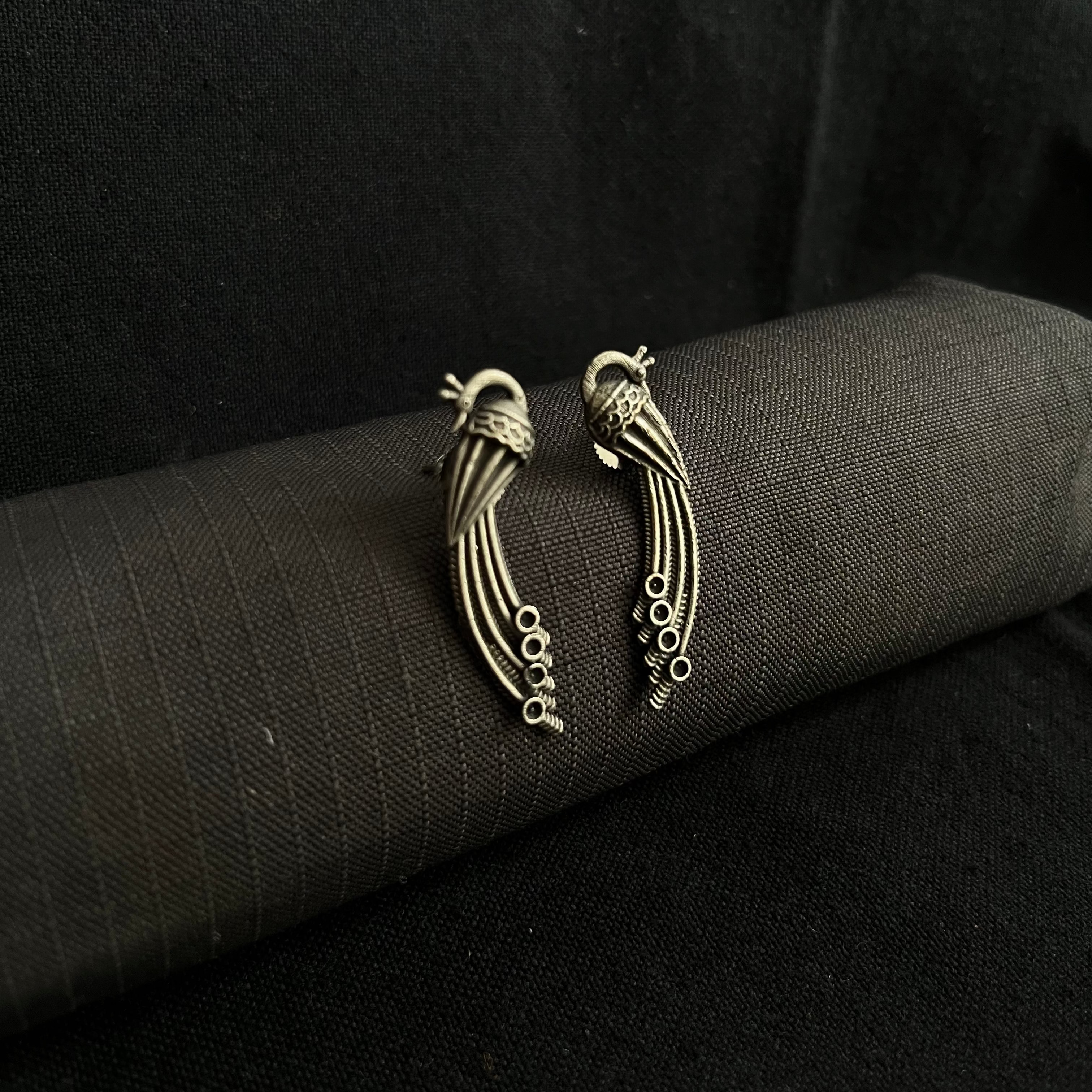 Peacock Earrings